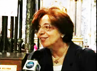 Mrs. Maria Guarini, being interviewed by Radio Maria (Sept 12, 2007).