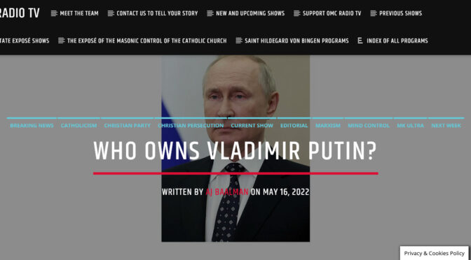 Who is Vladimir Putin? — A Look at the Men he has chosen to surround himself with