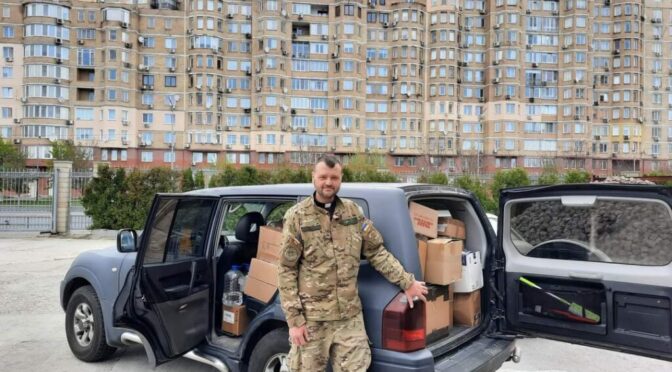 Greek Catholic Military Chaplain tells of his work on the Ukrainian Front