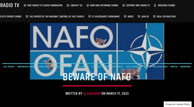 #NAFO — A Prime Example of How the Ukrainian Cause on Social media is being exploited