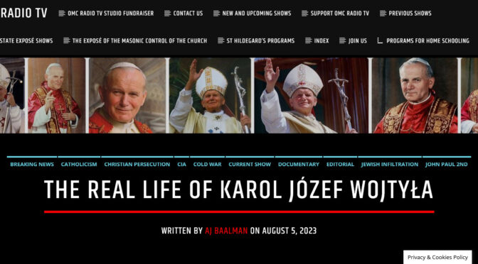 The Real Life of Karol Józef Wojtyła