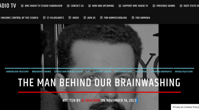 The Man who brainwashed the USA: Edward Bernays