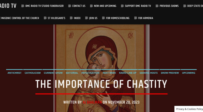 Chastity, the Font of Christian Liberty, & the universal Vocation to Marriage