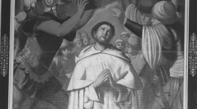 The 700th Anniversary of the Martyrdom of Bl. Tommaso of Vives, Mercedarian